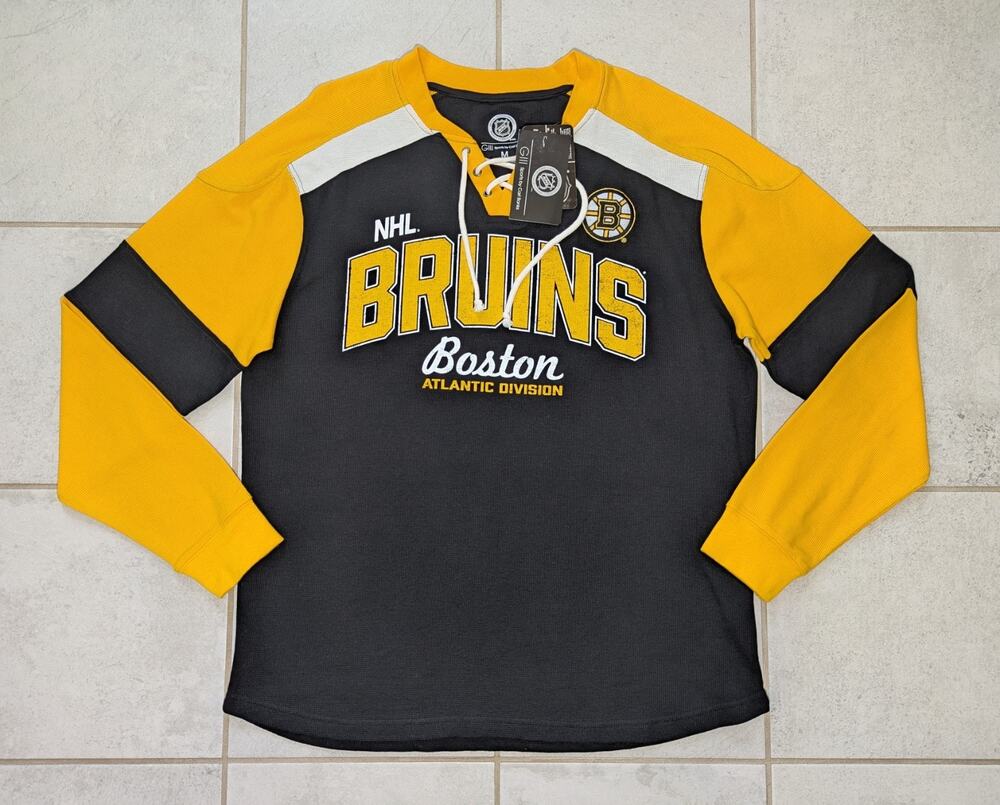 Boston Bruins Men's Medium Sweatshirt G-III Sports by Carl Banks NHL Long Sleeve